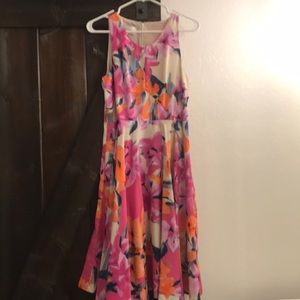 Floral print dress